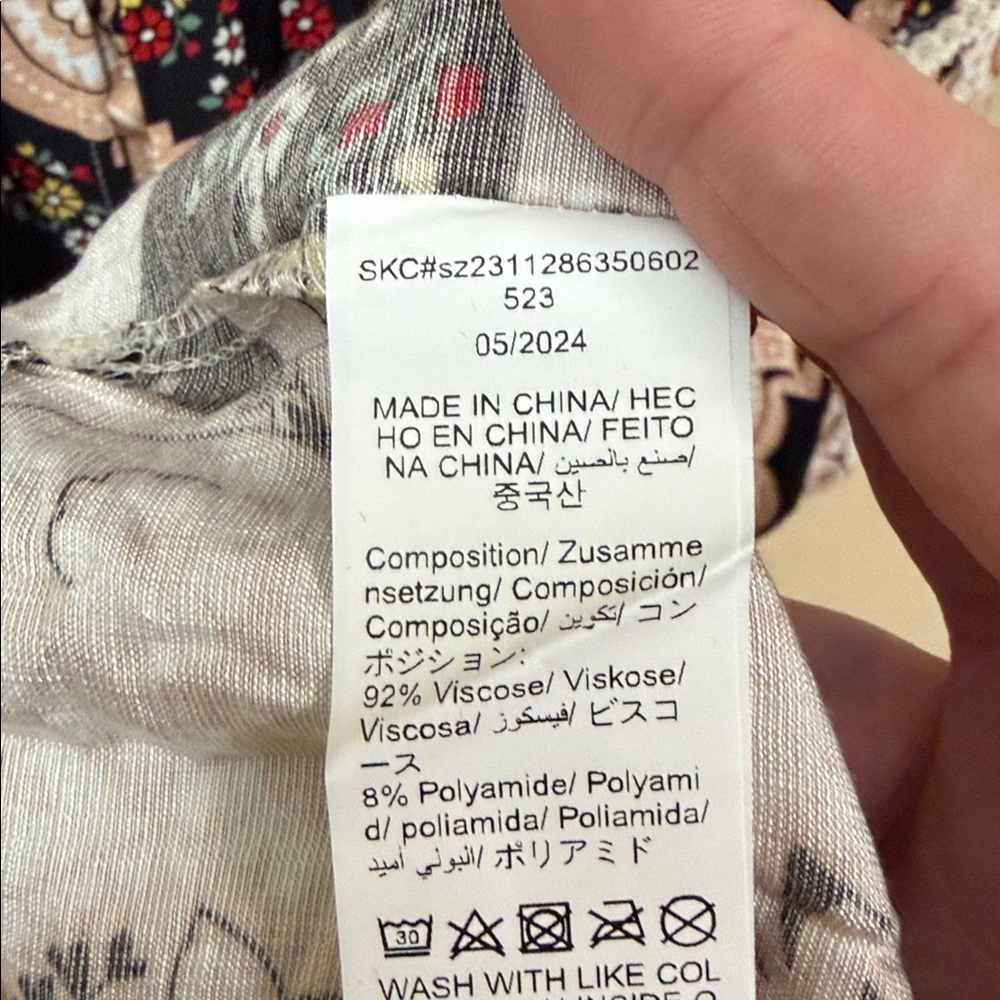 New! Anewsta Maxi Dress size Medium - Picture 7 of 7
